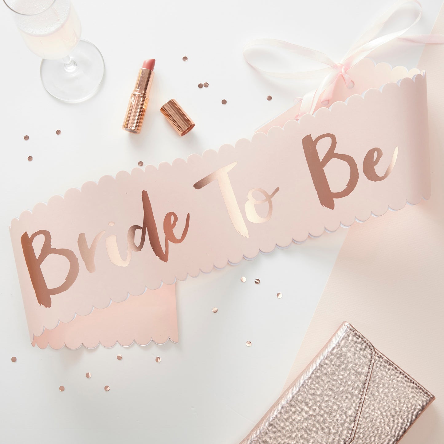 "Bride to be" skråbånd
